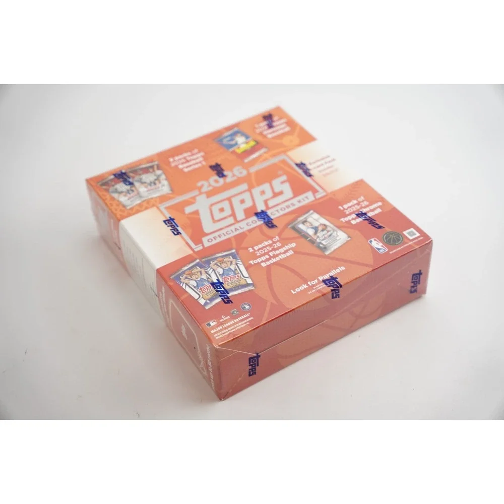 Topps 2026 MLB & NBA Official Collector's Kit Box -NEW- 7 Packs - Toploaders